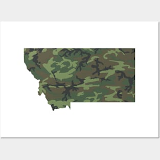 Montana Camo Posters and Art